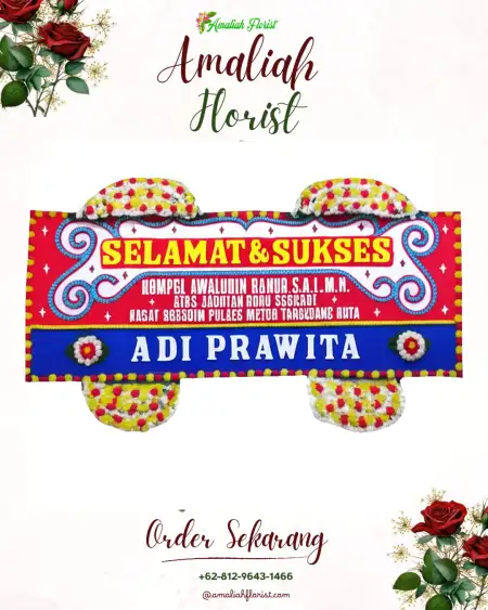 Papan Bunga Ucapan Selamat Kedungsarimulyo