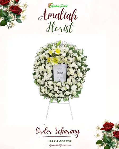 Krans Bunga Duka Kedungsarimulyo